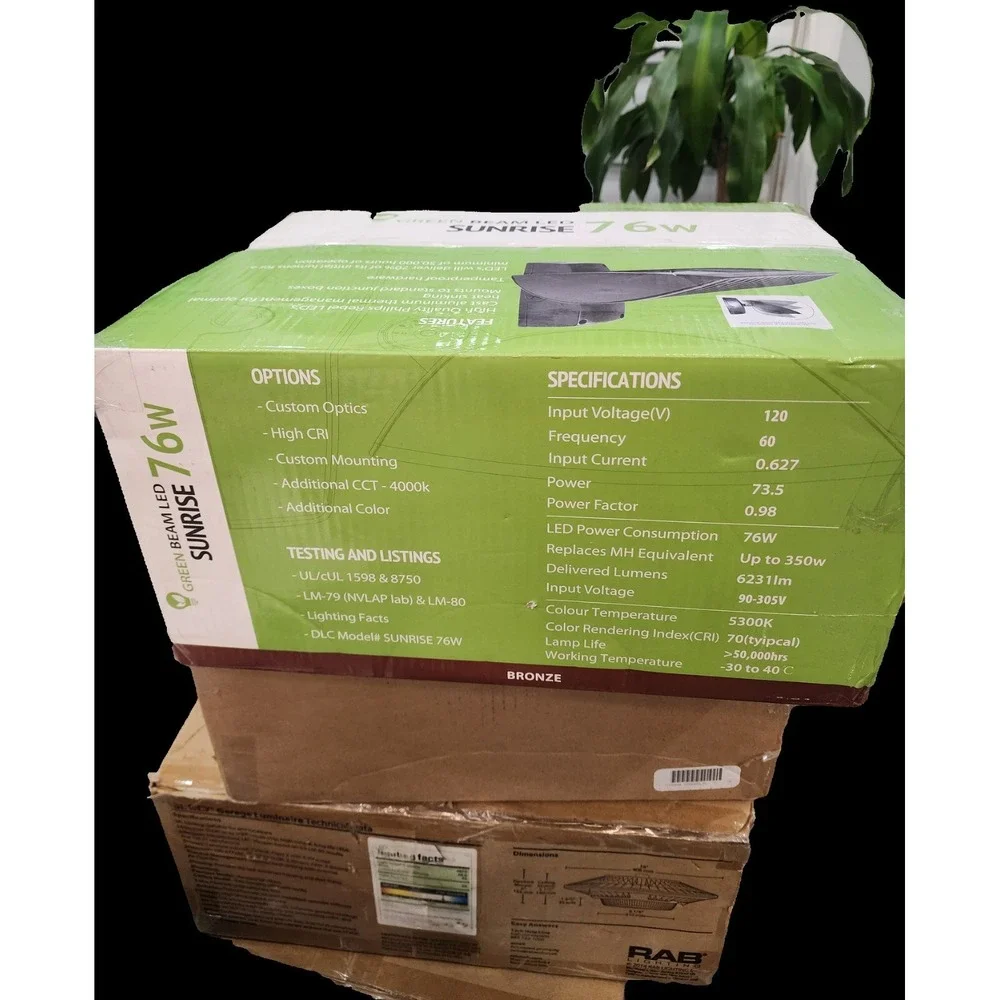 green beam led sunrise 76w multi purpose‎ led fixture flood light outdoor
